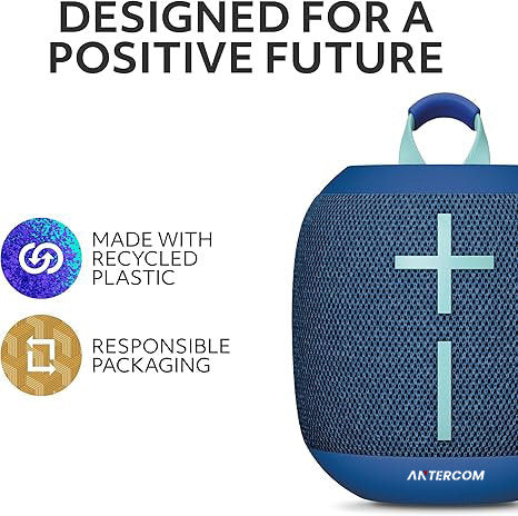 Portable Bluetooth Speaker with Deep Bass and 360-Degree Sound, Waterproof, Dustproof, and Floating with a 131ft (40m) Range